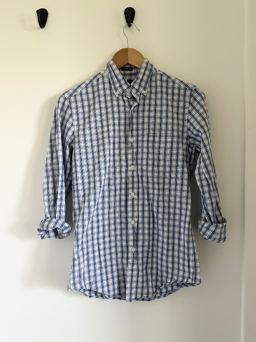 J. Crew Flex Wash Plaid Button Down XS